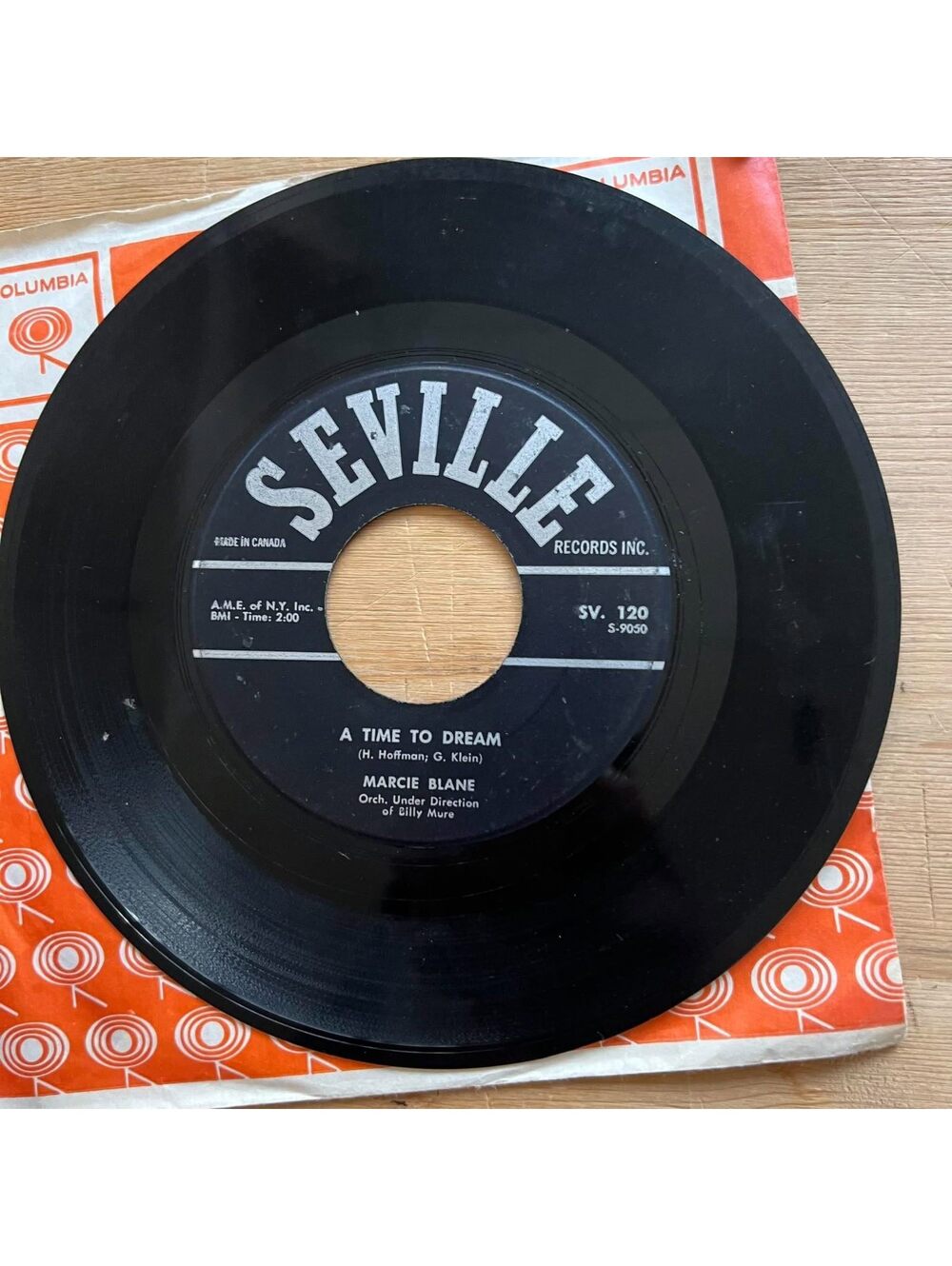 Marcie Blane - A Time to Dream/Bobby's Girl 45rpm VG+ R91